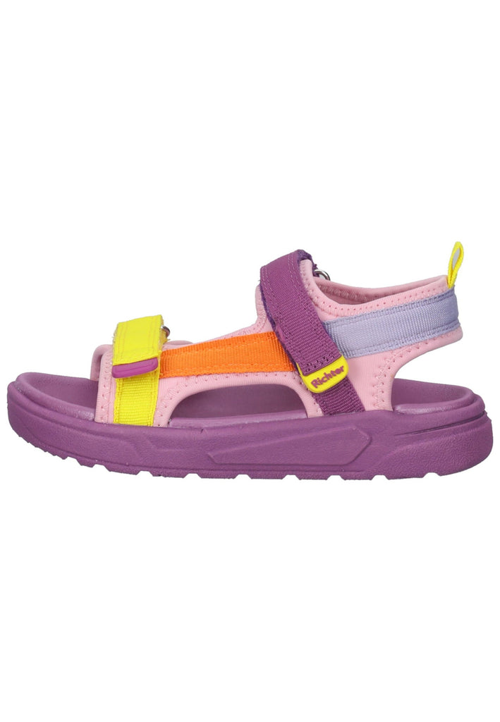 Richter Sandalen Textil Pink/Violett - surf4shoes