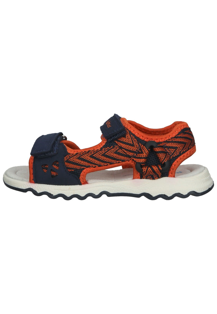 Richter Sandalen Textil Blau/Orange - surf4shoes