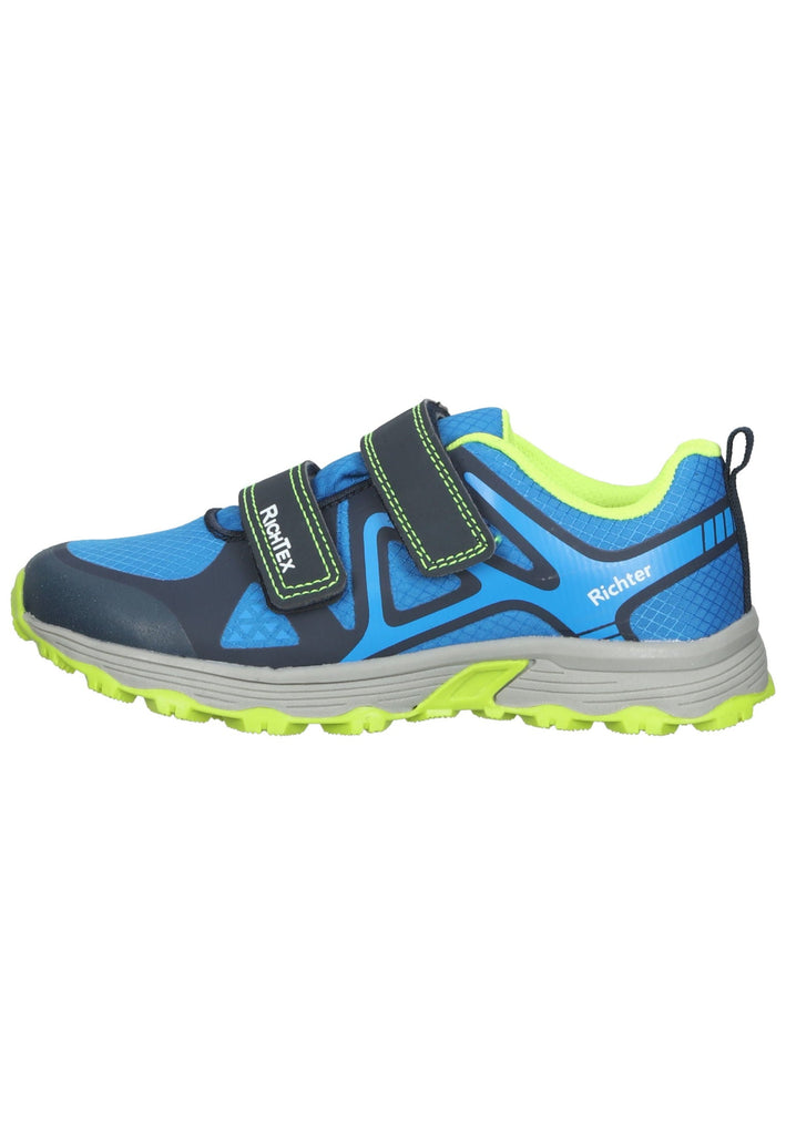 Richter Sneaker Synthetik/Textil Blau/Gelb - surf4shoes