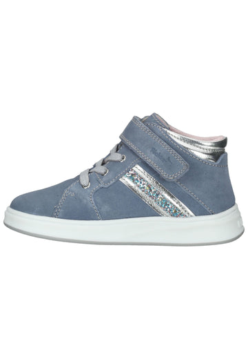 Richter Sneaker Leder/Textil Hellblau/Silber - surf4shoes