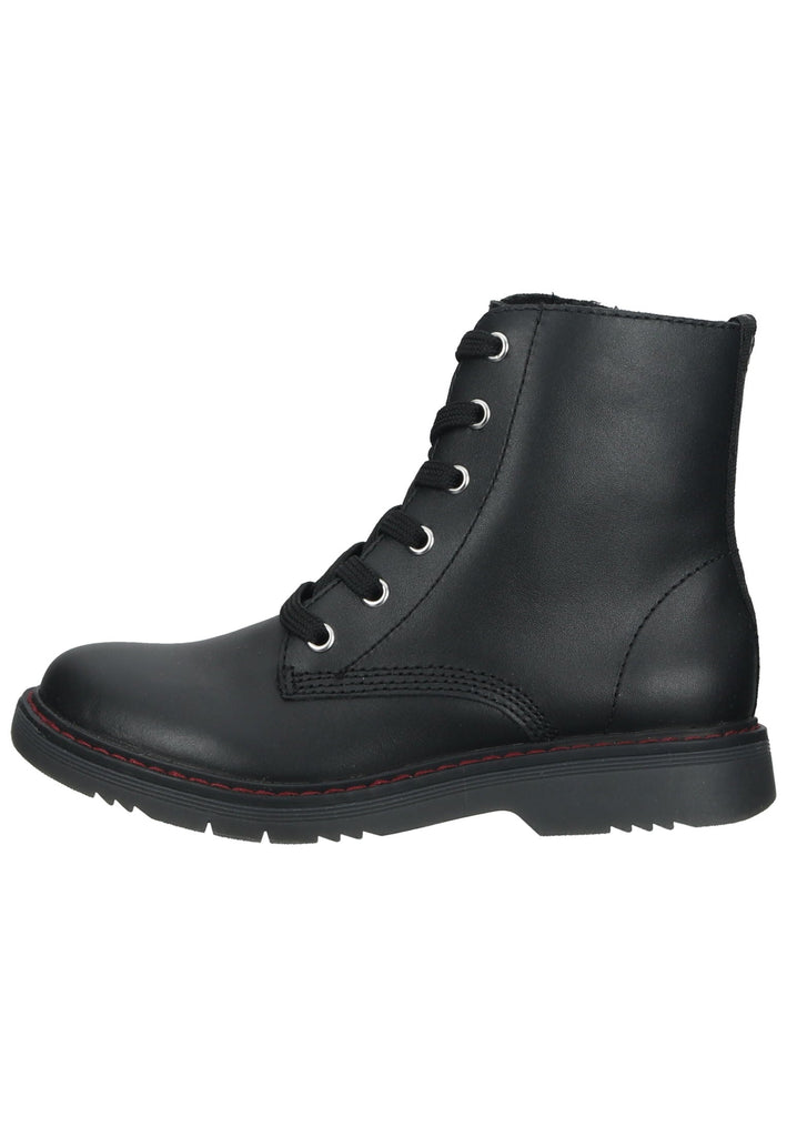 Richter Stiefelette Glattleder Schwarz - surf4shoes