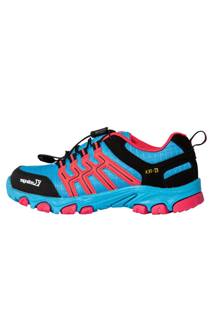 Kastinger Wanderschuhe Lederimitat/Textil Blau/Rot - surf4shoes
