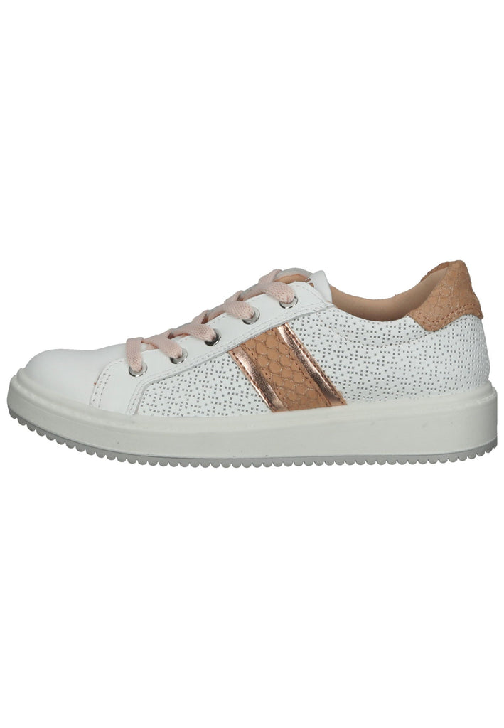 Primigi Sneaker Nappaleder Weiß - surf4shoes