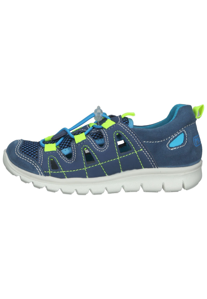 Primigi Sneaker Leder/Textil Blau/Grün - surf4shoes