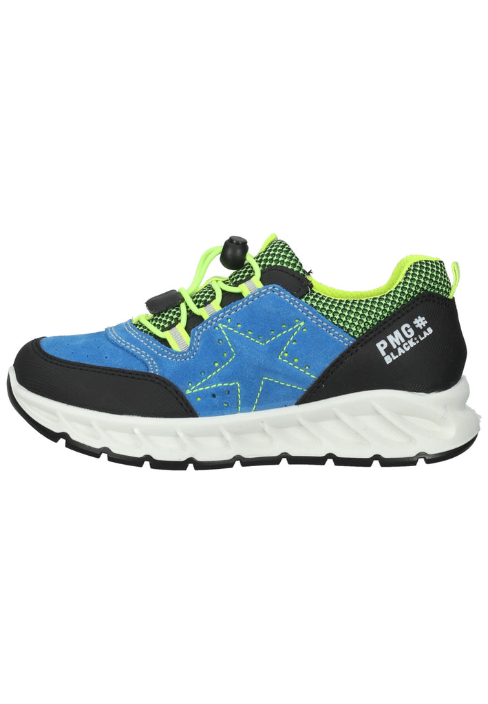 Primigi Sneaker Leder/Textil Blau/Grün - surf4shoes