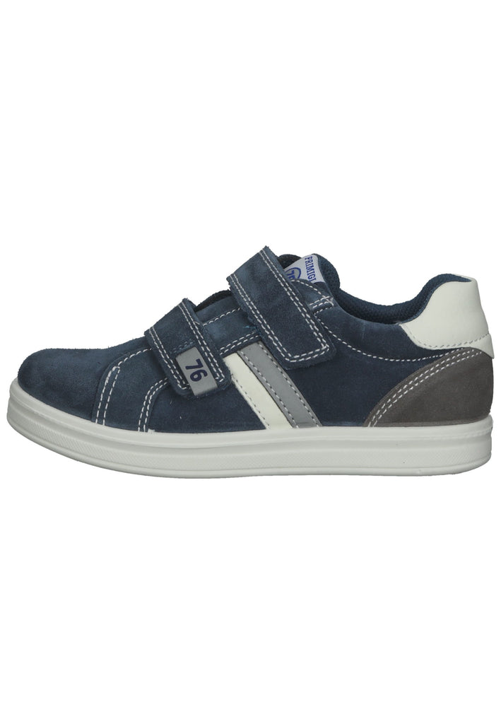 Primigi Sneaker Leder/Textil Blau/Grau - surf4shoes