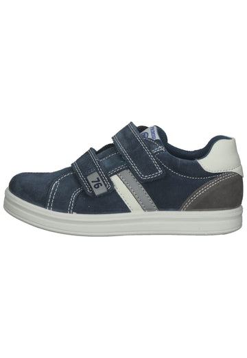 Primigi Sneaker Leder/Textil Blau/Grau - surf4shoes