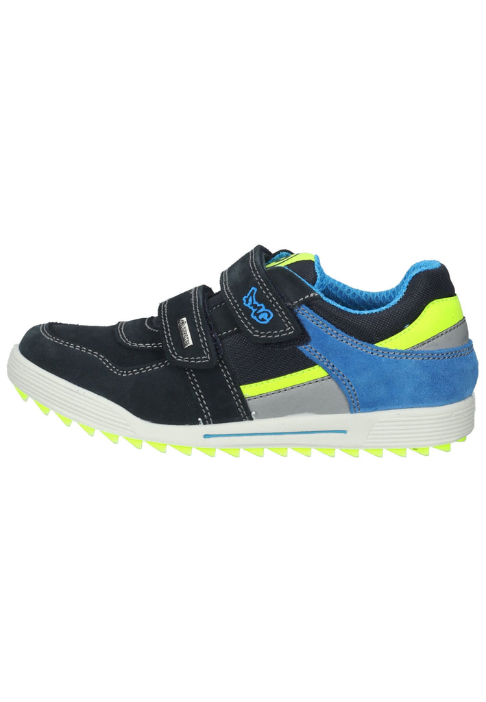 Primigi Sneaker Leder/Textil Blau/Grün - surf4shoes