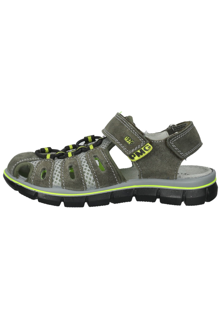 Primigi Sandalen Leder/Textil Grün/Grau - surf4shoes