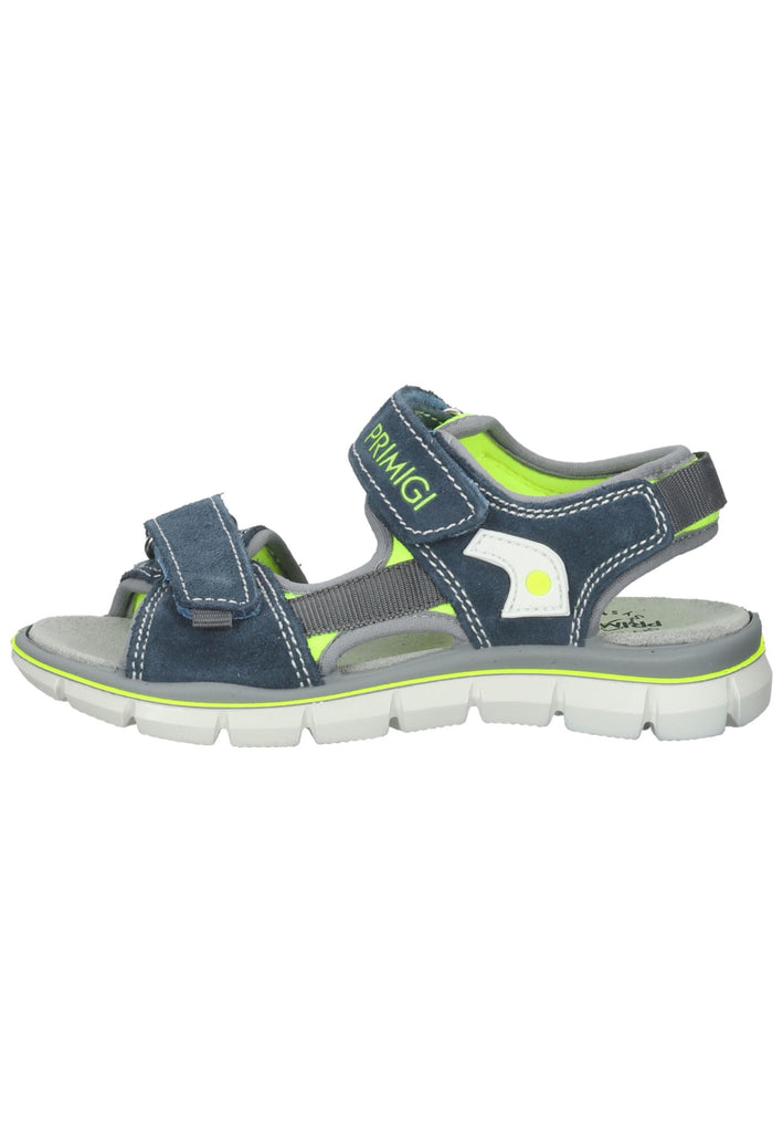 Primigi Sandalen Leder/Textil Blau/Grau - surf4shoes