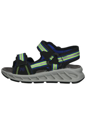 Primigi Sandalen Leder/Textil Blau/Multi - surf4shoes