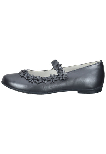 Primigi Ballerinas Nappaleder Dunkelgrau - surf4shoes