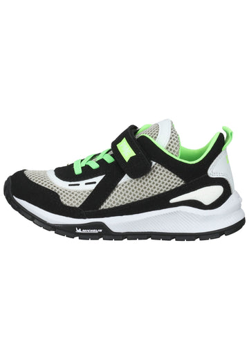 Primigi Sneaker Veloursleder/Textil Schwarz/Grau - surf4shoes