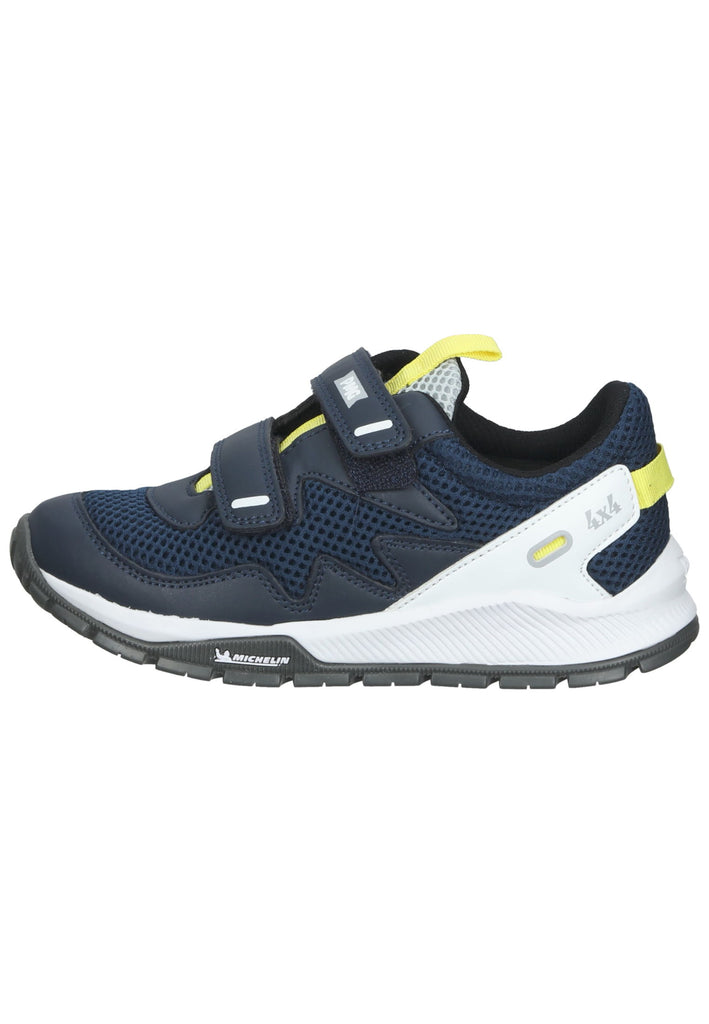 Primigi Sneaker Leder/Textil Blau/Grau - surf4shoes