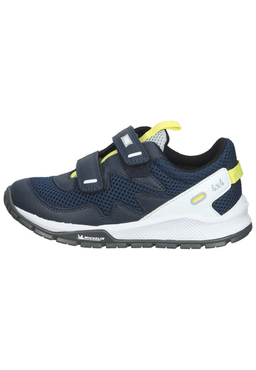 Primigi Sneaker Leder/Textil Blau/Grau - surf4shoes