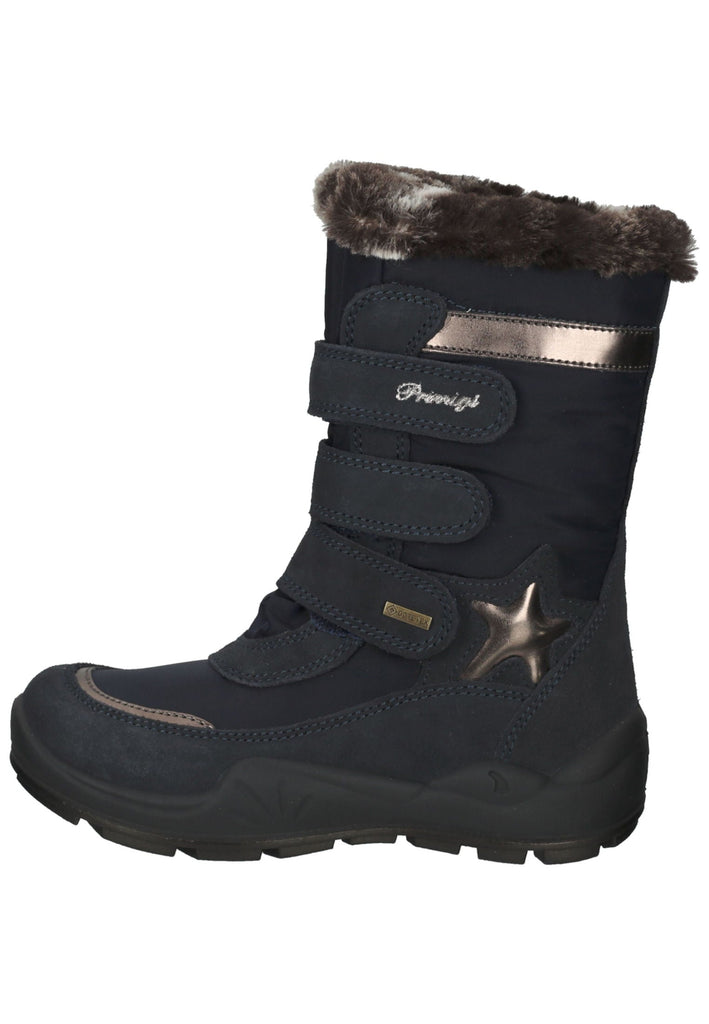 Primigi Stiefel Leder Dunkelblau Warmfutter - surf4shoes