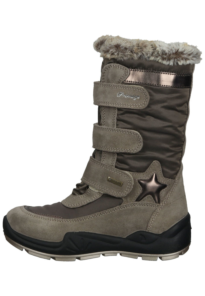 Primigi Stiefel Leder Beige Warmfutter - surf4shoes