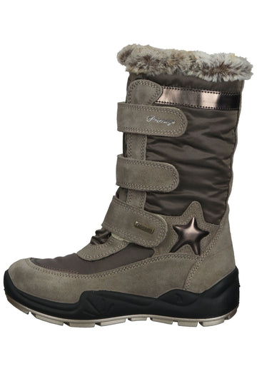 Primigi Stiefel Leder Beige Warmfutter - surf4shoes