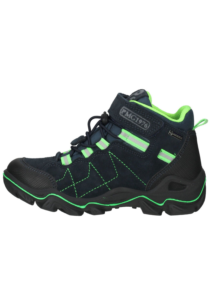 Primigi Stiefelette Leder/Textil Navy - surf4shoes