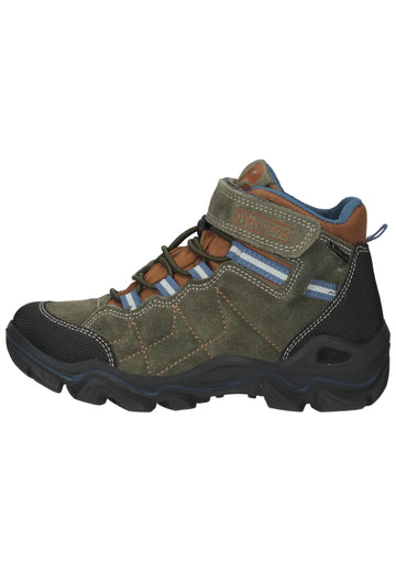 Primigi Stiefelette Leder Grau/Orange - surf4shoes