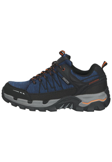 Dockers Sneaker Lederimitat Blau/Schwarz - surf4shoes