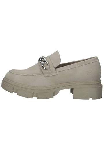 Dockers Slipper Lederimitat Natur - surf4shoes