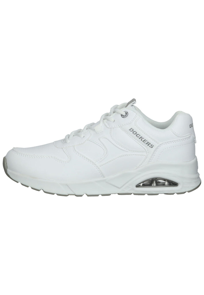 Dockers Sneaker Lederimitat Weiß - surf4shoes