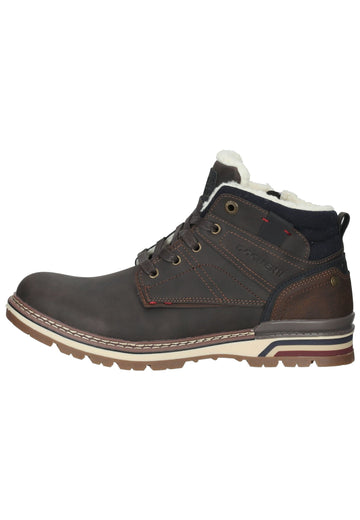 Dockers Stiefelette Lederimitat Braun Warmfutter - surf4shoes
