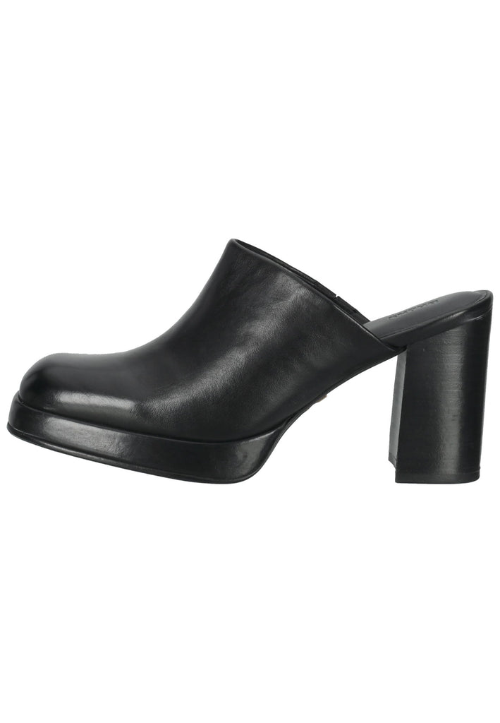 Bronx Clogs Leder Schwarz - surf4shoes