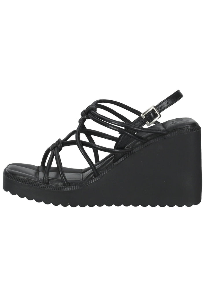 Bronx Sandalen Leder Schwarz - surf4shoes