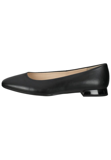 Högl Ballerinas Glattleder Schwarz - surf4shoes