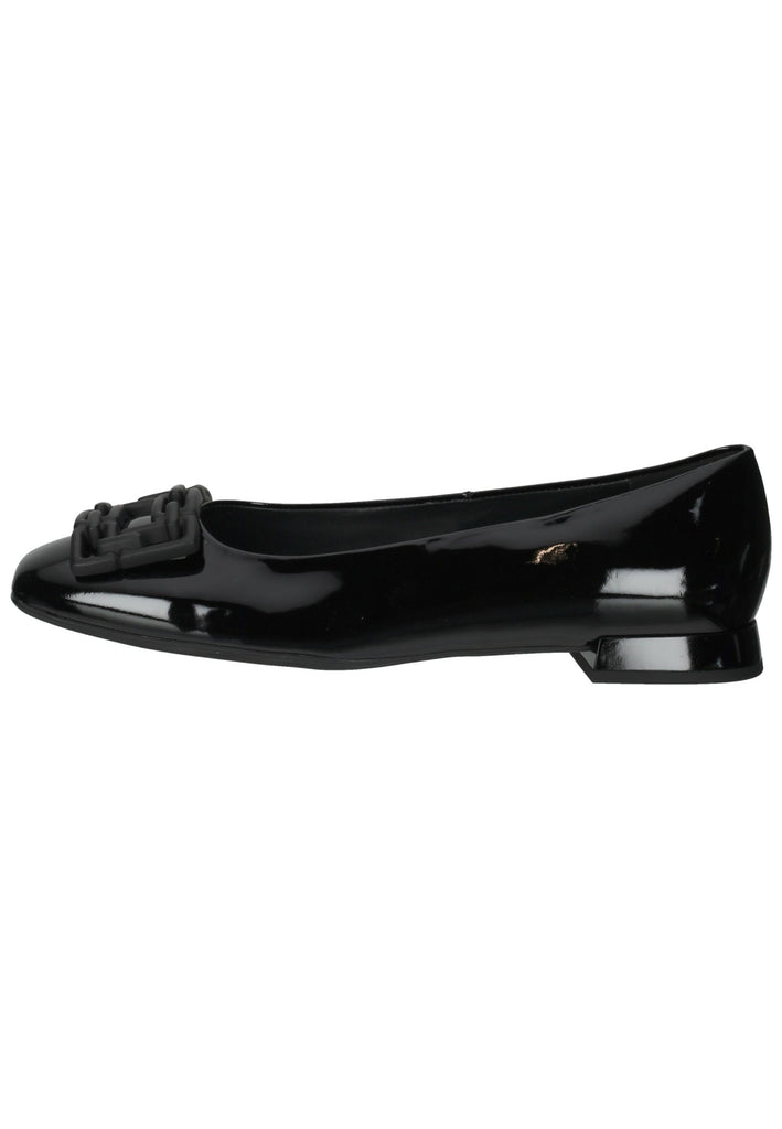 Högl Ballerinas Leder Schwarz Lack - surf4shoes