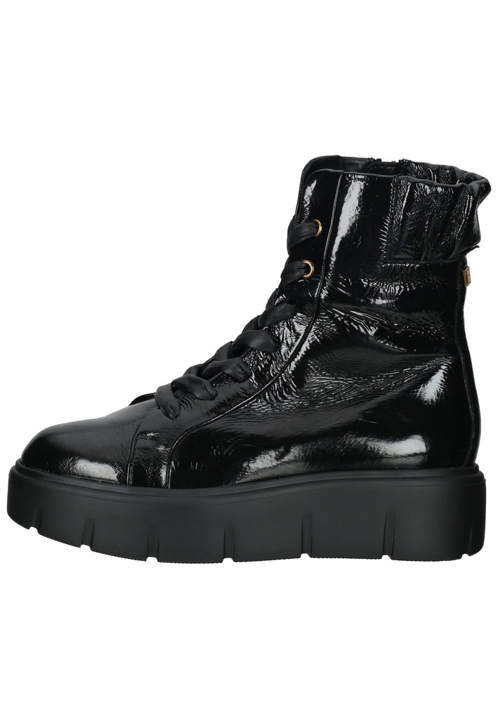 Högl Stiefelette Glattleder Schwarz - surf4shoes