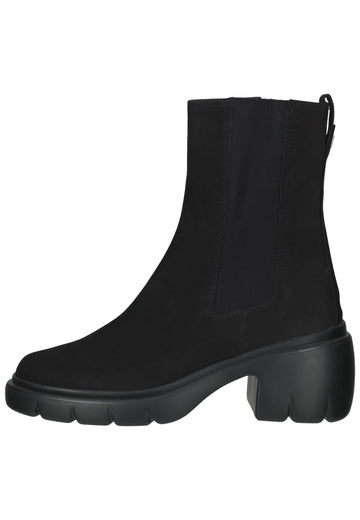 Högl Stiefelette Veloursleder/Textil Schwarz - surf4shoes