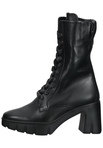 Högl Stiefelette Glattleder Schwarz - surf4shoes