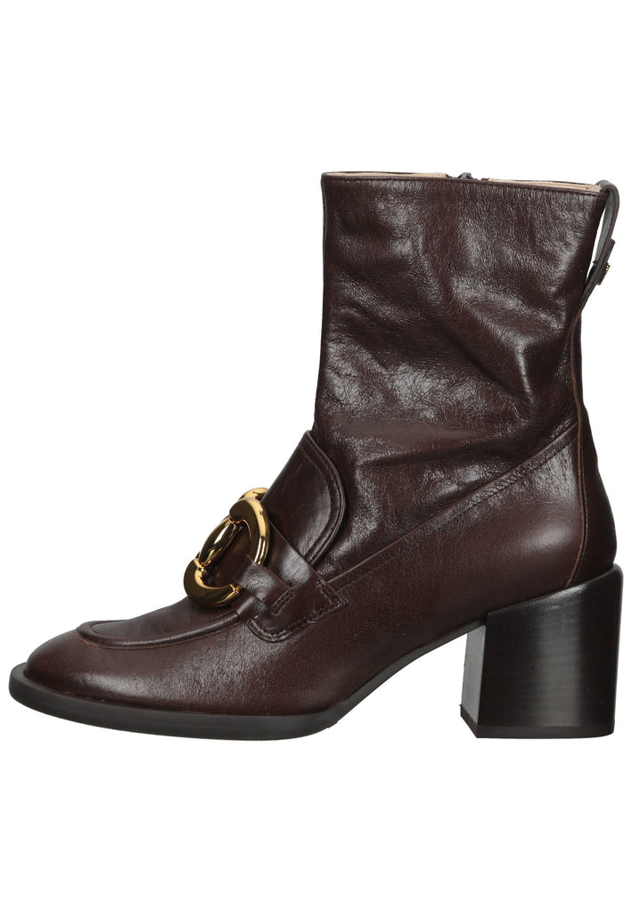 Högl Stiefelette Glattleder Chocolate - surf4shoes