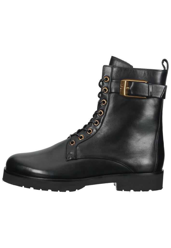 Högl Stiefelette Glattleder Schwarz - surf4shoes