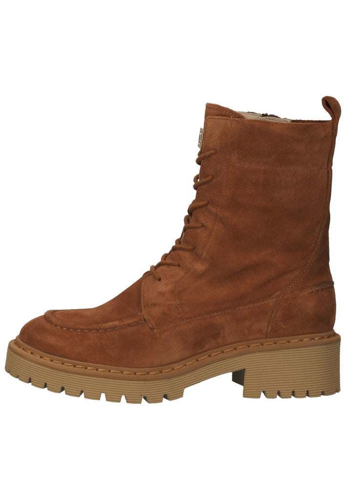 Högl Stiefelette Veloursleder Camel - surf4shoes