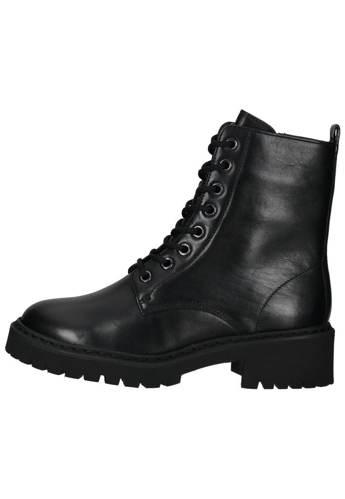 Högl Stiefelette Glattleder Schwarz - surf4shoes