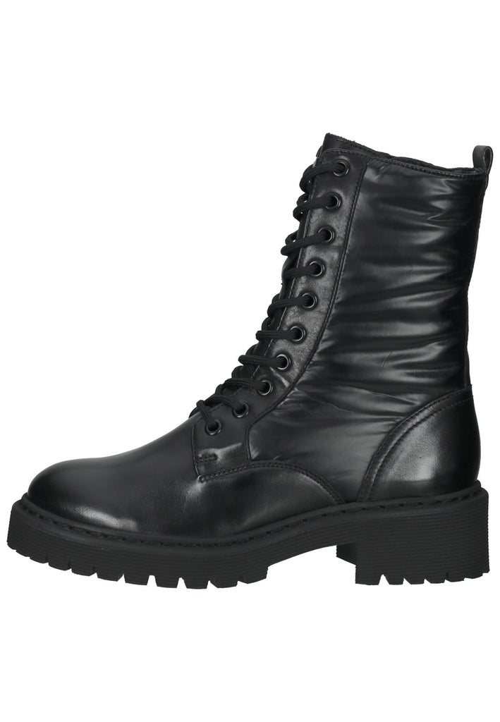 Högl Stiefelette Glattleder Schwarz - surf4shoes