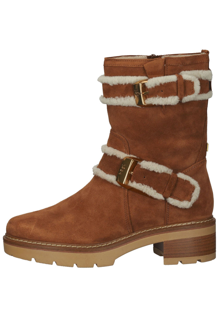 Högl Stiefel Veloursleder Camel Warmfutter - surf4shoes