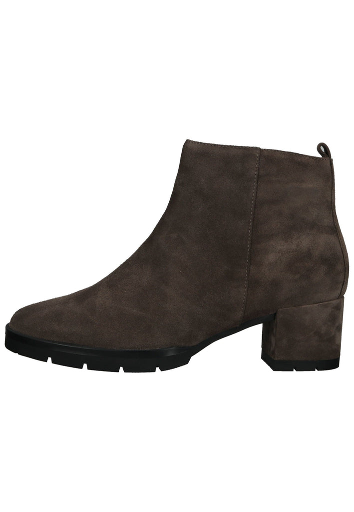 Högl Stiefelette Veloursleder Taupe - surf4shoes