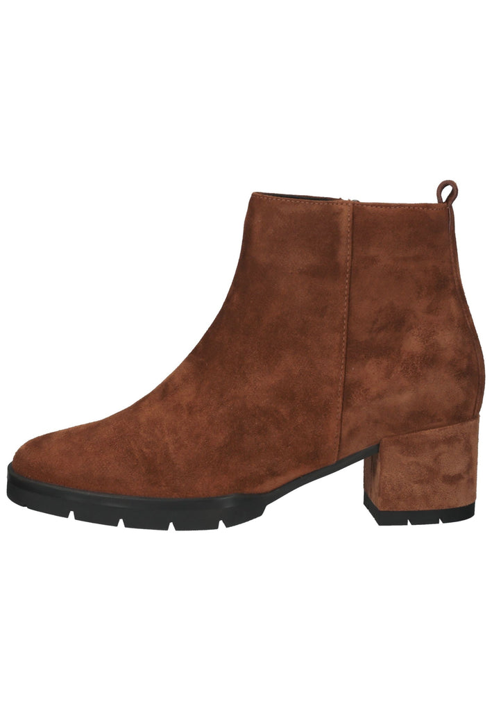 Högl Stiefelette Veloursleder Nut - surf4shoes