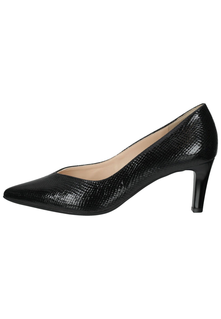Högl Pumps Leder Schwarz - surf4shoes
