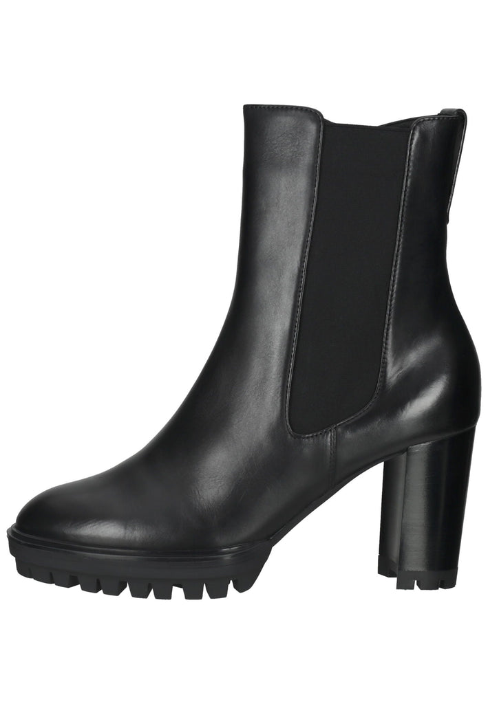 Högl Stiefelette Glattleder Schwarz - surf4shoes