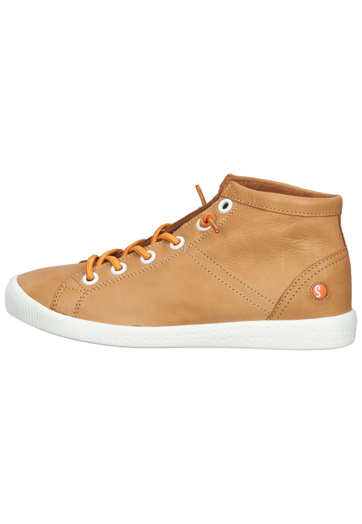 softinos Sneaker Leder Orange - surf4shoes