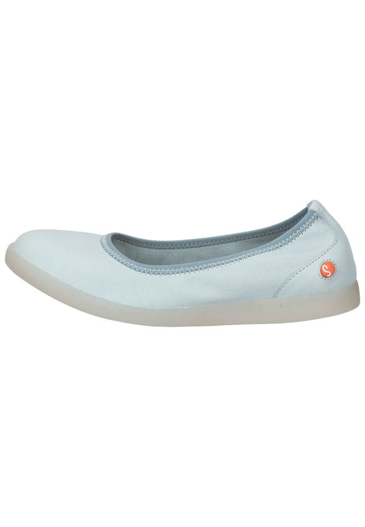 softinos Ballerinas Leder Hellblau - surf4shoes