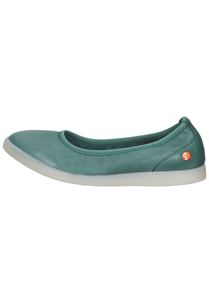 softinos Ballerinas Leder Grün - surf4shoes