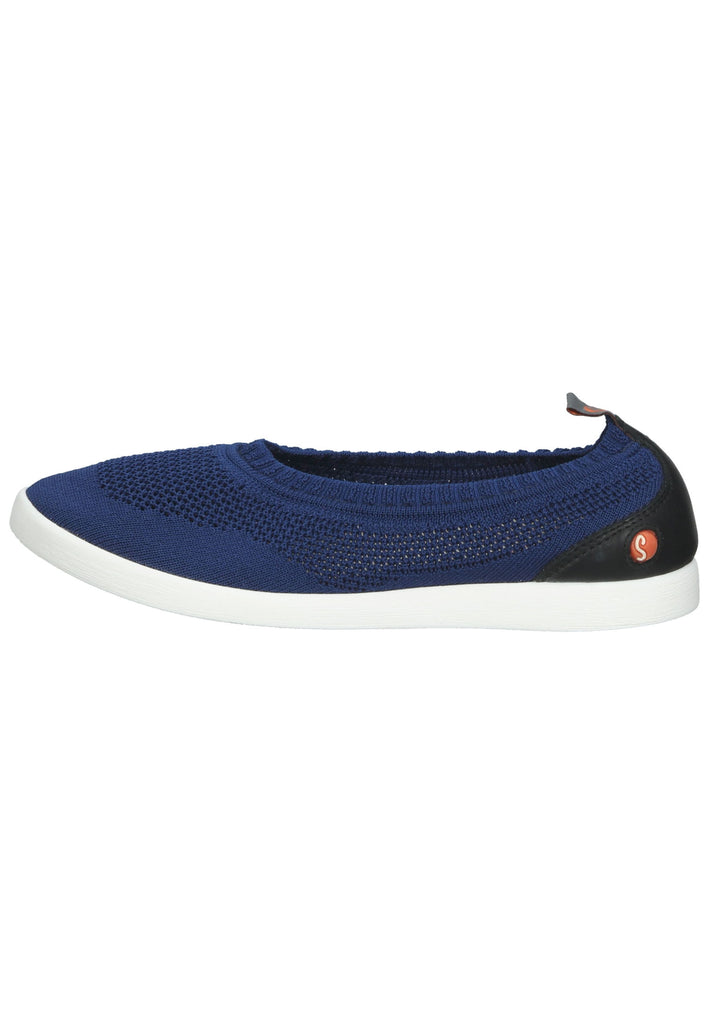 softinos Ballerinas Leder Navy - surf4shoes