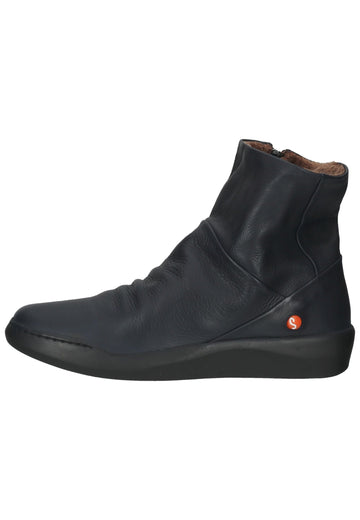 softinos Stiefelette Leder Navy - surf4shoes